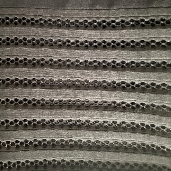 Mark Side Zip Flat Front Cropped Mesh Bottom Pants, Size XXL - Picture 3 of 4